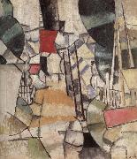 Fernand Leger The Level Crossing oil